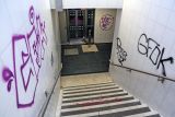 Vandalismus: Farbschmierereien an neuen Bahnhofsanlagen