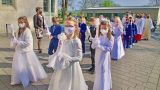 Drei Heilige Messen mit Erstkommunion
