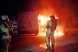 Wohnmobil in Vollbrand: Feuerwehr löschte Fahrzeug