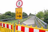 Brücke soll ab Mittwoch für Fußgänger und Radfahrer wieder passierbar sein