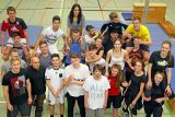 Streetwork: Parkour-Training beim monatlichen „Midnight-Sports“ in der Gerken-Sporthalle