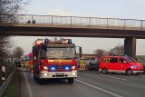Unfall auf der Autobahn: Drei havarierte Fahrzeuge und sechs verletzte Personen