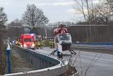 Schwerer Unfall auf der Wickeder Straße in Werl: Zwei Rettungshubschrauber im Einsatz