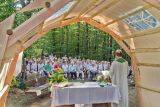 Echthausen: Sechster „Waldgottesdienst“ am „Heilig Geist – Zu den fünf Buchen“