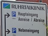 Ruhrtalklinik stellt auf Not-Betrieb um