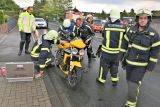 Motorrad drohte zum „Feuerstuhl“ zu werden