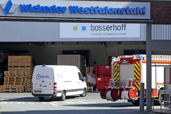 Zum Glück nur ein technischer Fehlalarm FOTO: Carina Westerwelle