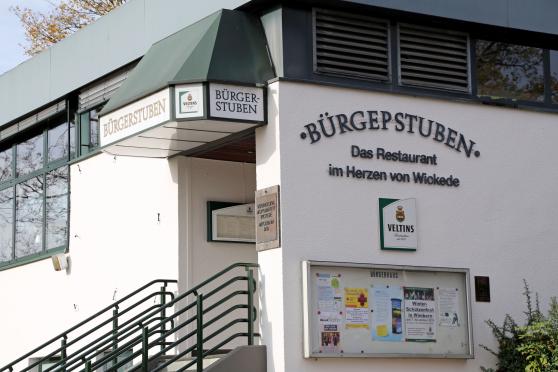 Derzeit noch dunkel: die "Bürgerstuben", das Restaurant im Herzen von Wickede FOTO: ANDREAS DUNKER
