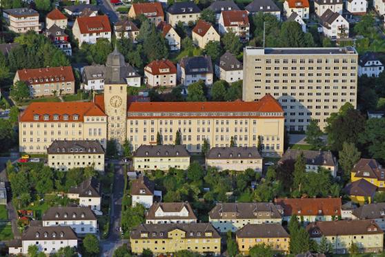 Der Sitz der Bezirksregierung in Arnsberg LUFTBILD: ANDREAS DUNKER / nrw-image.de