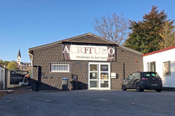 Karl-Heinz Wolff schließt sein Fotostudio „ACRITUDO“ an der Ringstraße in Wickede FOTO: ANDREAS DUNKER