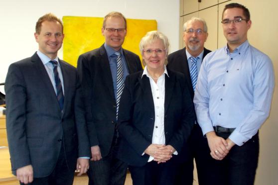 Irmgard Arndt bei ihrer Verabschiedung aus dem Rathaus am 29. Januar 2015 ARCHIVFOTO: GEMEINDE WICKEDE (RUHR)