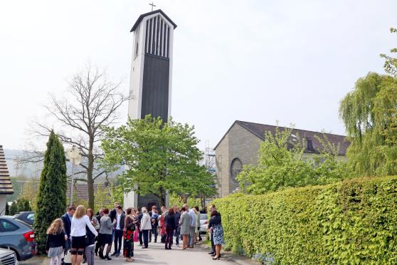 Konfirmation in der evangelischen Kirchengemeinde Wickede (Ruhr) ARCHIVFOTO: ANDREAS DUNKER