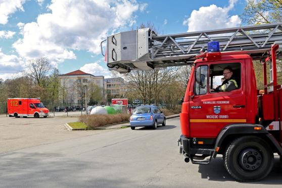 Künftig soll es keine Fehlalarmierungen der Freiwilligen Feuerwehr aus der Massenunterkunft für Flüchtlinge in Wimbern mehr geben. ARCHIVFOTO: ANDREAS DUNKER
