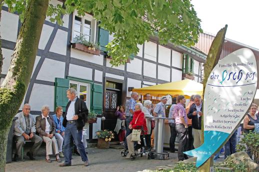 Großes Dorffest des Fördervereins Dorf Wiehagen am 2. September 2012 auf dem Fischhof Baumüller ARCHIVFOTO: ANDREAS DUNKER