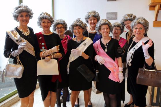 Das Publikum war phantasievoll kostümiert. FOTO: CARINA WESTERWELL