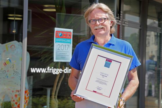 Zahnarzt Dr. Clemens Frigge FOTO: ANDREAS DUNKER