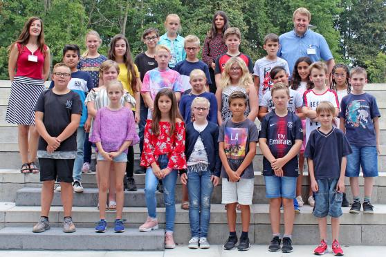 Die neue Klasse 5b der Sekundarschule Wickede (Ruhr) FOTO: SKW