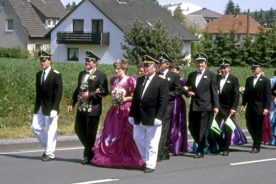Königspaar von 1990/91: Josef und Gisela Goeke
FOTO: ARCHIV VEREIN DORF WIMBERN