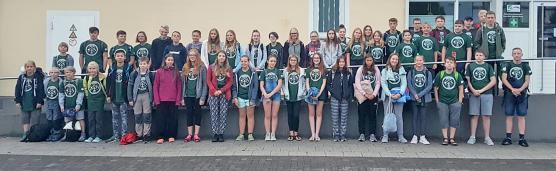 Vor der Abfahrt am Bahnhof in Wickede FOTO: INGO VELMER