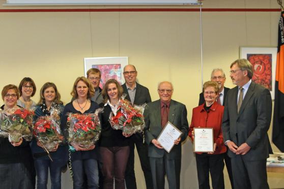 Weitere Geehrte der Kolpingfamilie Wickede (wir berichten noch) FOTO: ANDREAS DUNKER