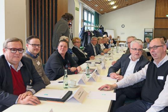 Teilnehmer am Regionaldialog "Pflege stärken" FOTO: ANDREAS DUNKER