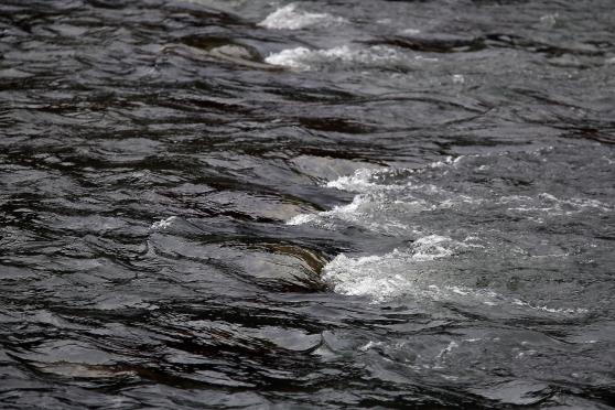 Stromschnelle im Fluss FOTO: ANDREAS DUNKER