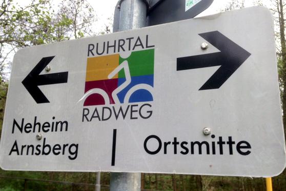 Der Ruhrtal-Radweg dient den Langstreckenläufern als Route von Winterberg bis nach Duisburg FOTO: ANDREAS DUNKER