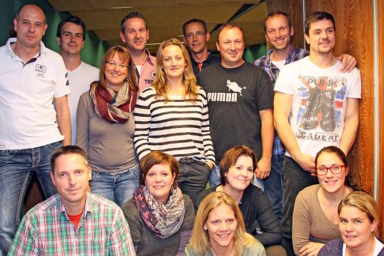 Die „Rumkugeln“ – eine gemischte Gemeinschaft – aus deren Reihen es hieß: Es käme nicht darauf an wie man mit dem Hinterteil beim Kegeln herum wackele sondern wie viele Kegel man tatsächlich zu Fall brächte … Eine gute Erkenntnis! FOTO: ANDREAS DUNKER