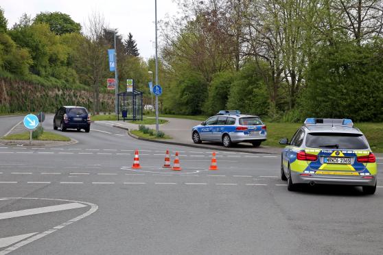 Verkehrsunfall auf der Kreuzung im Ohl in Wickede FOTO: CARINA WESTERWELLE