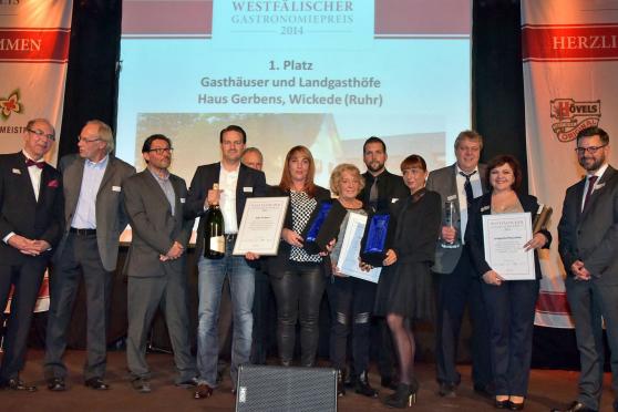 Erster Platz beim Westfälischen-Gastronomie-Preis geht an Wickede: Haus Gerbens bester Landgasthof