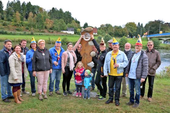 Der WiKaVau weihte die Skulptur-an-der-Ruhr ein. FOTO: ANDREAS DUNKER