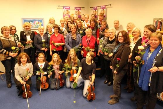 Die Frauen präsentierten ihr buntes Veranstaltungsprogramm für diesen März FOTO: ANDREAS DUNKER