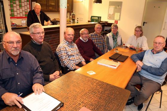 Vorstand des Gemischten Chores "Liedertafel" Wiehagen FOTO: ANDREAS DUNKER