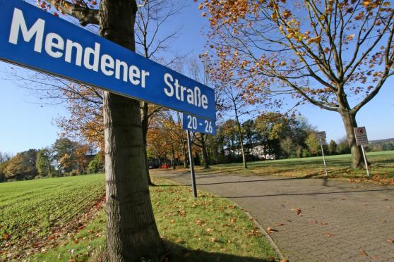 Zugang von der Mendener Straße zum Heilig-Geist-Kloster FOTO: ANDREAS DUNKER