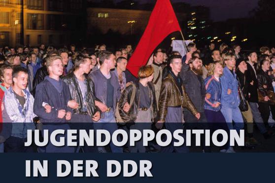 Motiv auf dem Eingangsplakat der Ausstellung „Jugendopposition in der DDR“ 
FOTO KREIS SOEST / ANDREAS SCHOELZEL