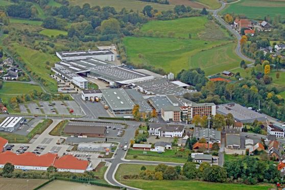 Der Hauptsitz der Firma Kettler in Ense LUFTBILD: ANDREAS DUNKER