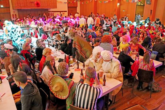 Kolping-Karneval im Bürgerhaus FOTO: ANDREAS DUNKER
