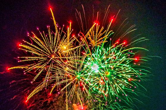 Feuerwerk FOTO: ANDREAS DUNKER