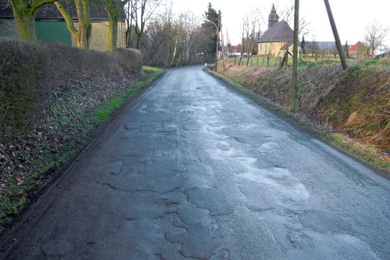 Die schadhafte "Ostpothe" in Schlückingen FOTO: GEMEINDE WICKEDE (RUHR)