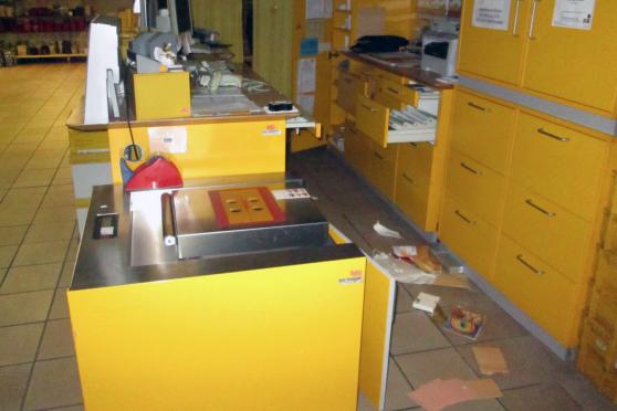 Einbruch im "Grünen Warenhaus" und in der Post-Agentur der Familie Arndt FOTO: POLIZEI