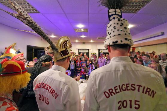 Dreigestirn 2015 aus den Reihen des Turnvereins FOTO: ANDREAS DUNKER