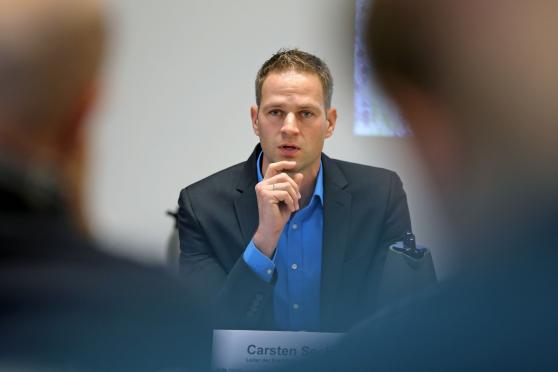 Kriminalhauptkommissar Carsten Seck ist Leiter der Ermittlungskommission "Wohnungseinbruchsdiebstahl" der Kreispolizeibehörde Soest FOTO: ANDREAS DUNKER