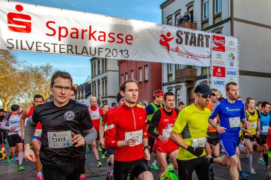 Start des Sparkassen-Silvesterlaufes an der Werler Stadthalle ARCHIVFOTO: ANDREAS DUNKER