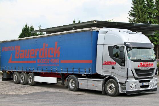 Lkw der Spedition Bauerdick ARCHIVFOTO: ANDREAS DUNKER