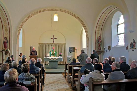 Verabschiedung von Alfred Grievel und Josef Kampmann aus dem Schlückinger "Kapellenvorstand" FOTO: ANDREAS DUNKER