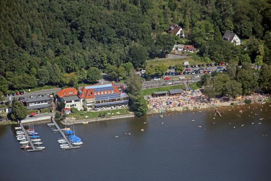Das Strandbad am Ufer des Möhnesees ARCHIVFOTO: ANDREAS DUNKER