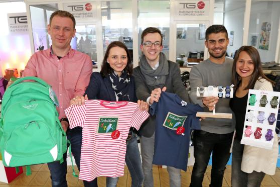 Tornister-Party im Teschler-Center in Wickede FOTO: ANDREAS DUNKER