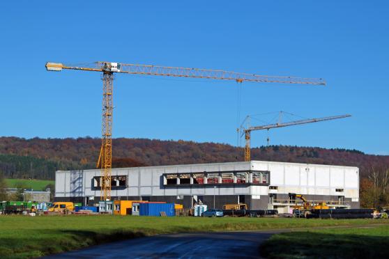 Großbaustelle Echthausen der Wasserwerke Westfalen FOTO: ANDREAS DUNKER