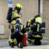 Undichter Autogas-Tank nahe Tankstelle: sechs Häuser geräumt und B 63 gesperrt