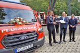 Wickeder Feuerwehr stellt zwei neue Einsatzfahrzeuge offiziell in Dienst